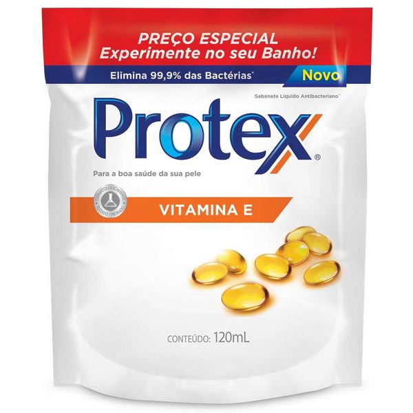 Sabonete Líquido Protex Vitamina E Refil 120ml