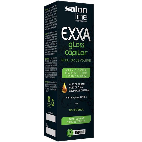 Redutor de Volume Salon Line Exxa Gloss Capilar 150ml
