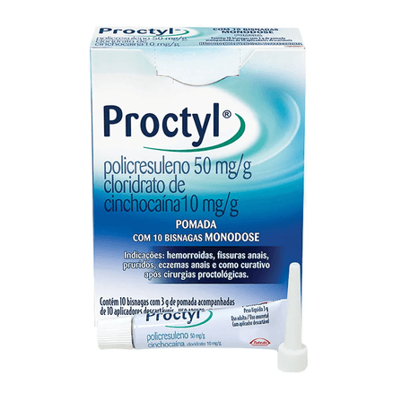 Proctyl Remédio para hemorroida - Farma 22