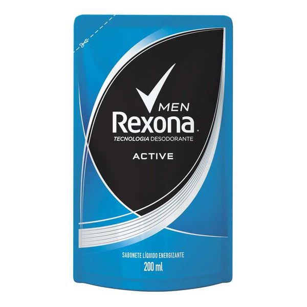 Sabonete Líquido Rexona Men Active Refil 200ml