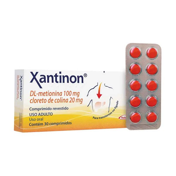 Xantinon 30 comprimidos