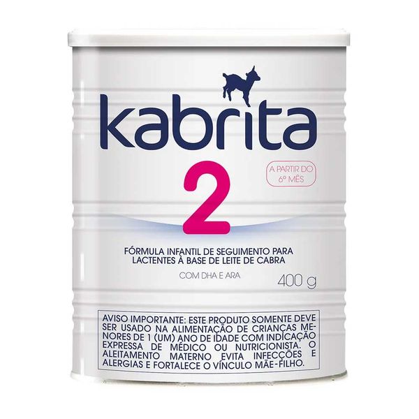Kabrita 2 fórmula infantil á base de leite de cabra 400g