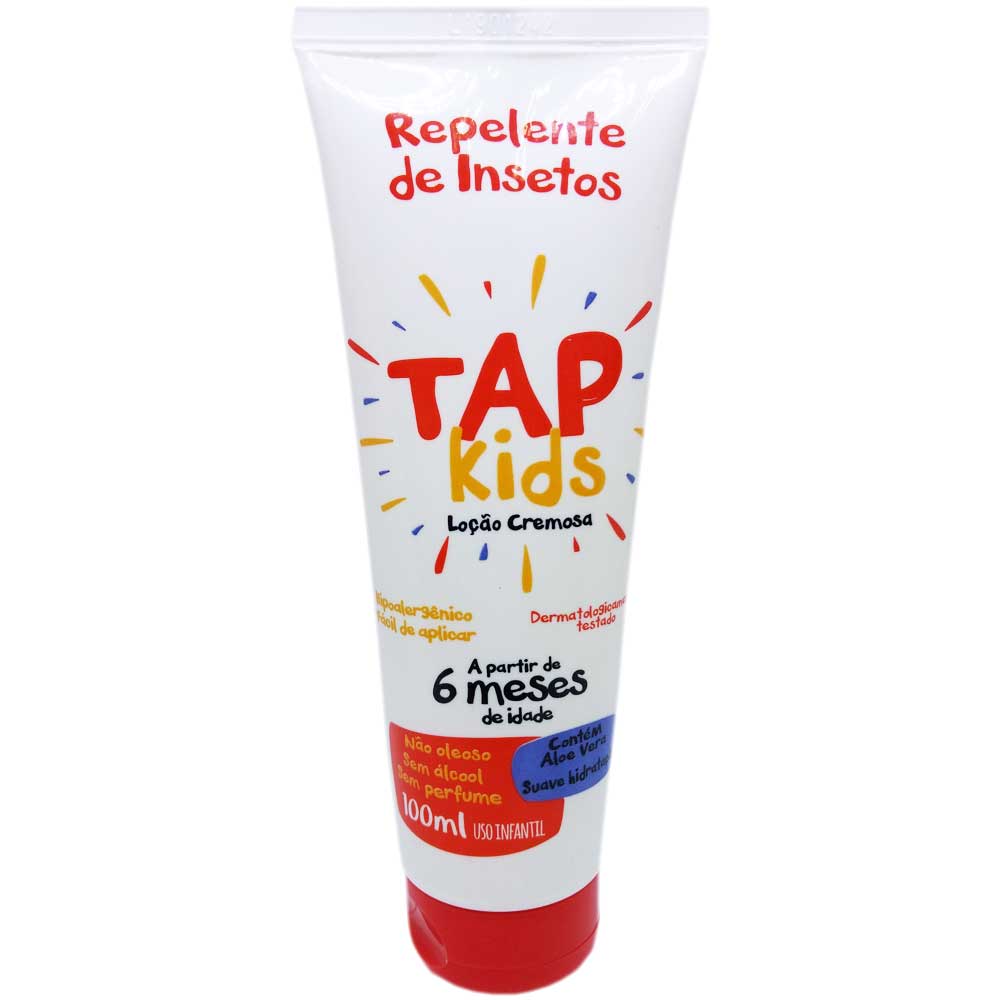 REPELENTE TAP KIDS REPELENTE PARA BEBÊ LOÇÃO 100ML