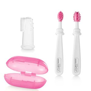 Kit-Higiene-Oral-3-Estagios-Multikids-Baby-Rosa