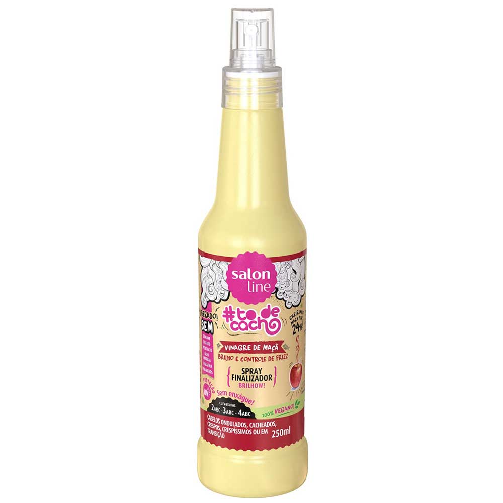 Spray Finalizador Salon Line To De Cacho Vinagre De Maca 250ml Farma 22