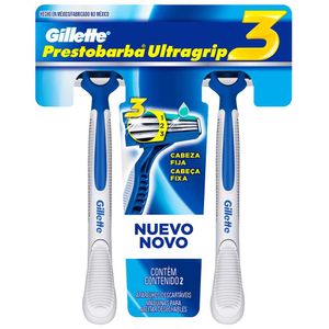 Aparelho-de-Barbear-Gillette-Prestobarba-Ultragrip-3-Fixo-2-Unidades