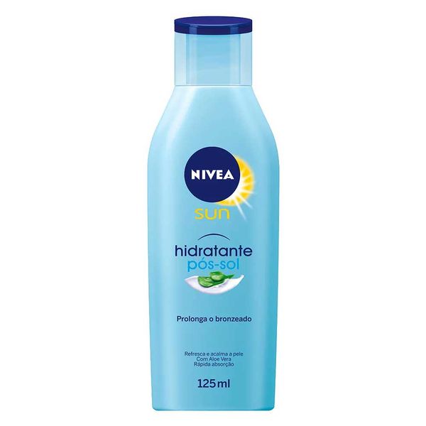 Loção Hidratante Pós Sol Nivea Sun com Aloe Vera 125ml