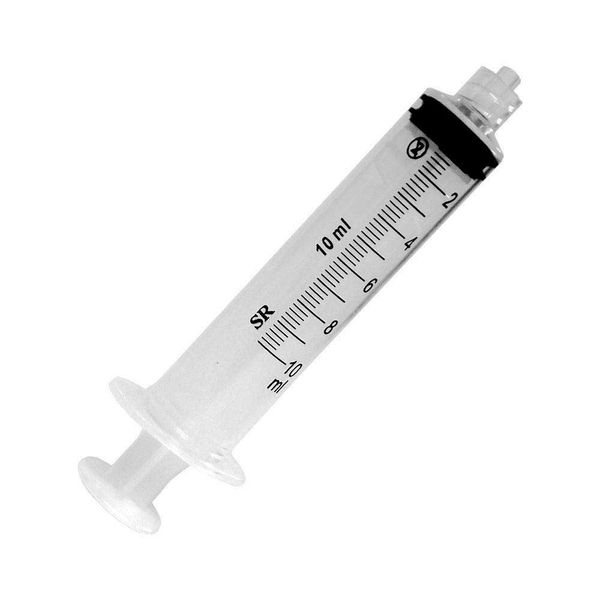 Seringa SR Luer Lok Sem Agulha 10ml 1 Unidade