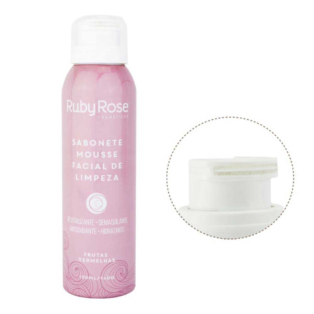 SABONETE MOUSSE RRUBY ROSE 150 ML