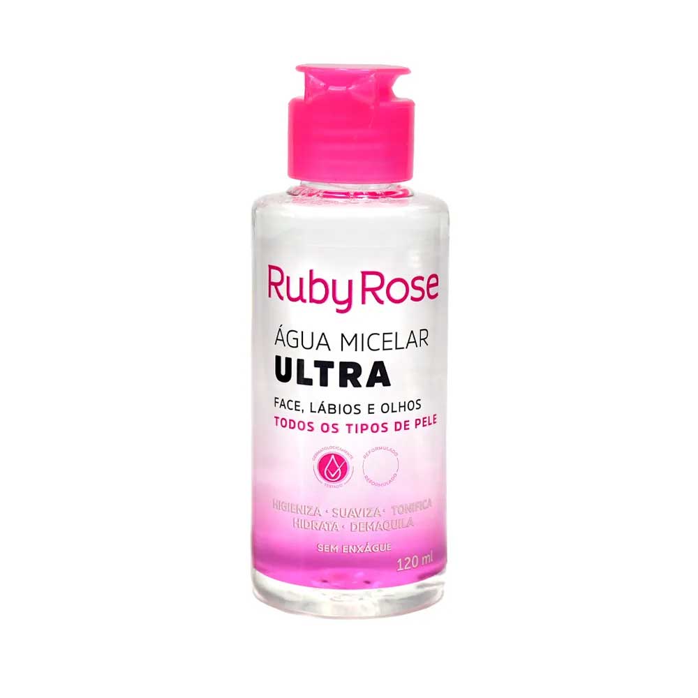 AGUA MICELAR ULTRA RUBY ROSE 120 ML