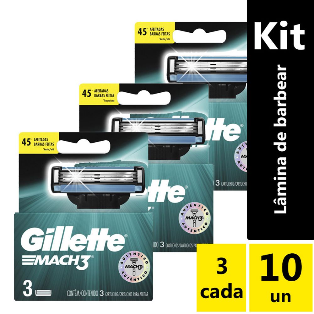 gillette kit bolsa