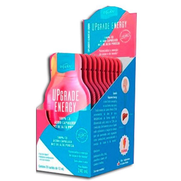 Equaliv Upgrade Energy 20 sachês de 12ml
