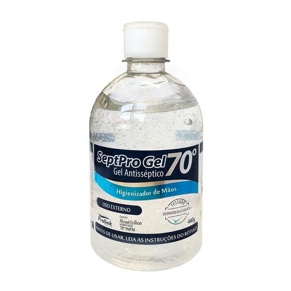 Álcool em Gel SeptPro Higienizador de Mãos 440g
