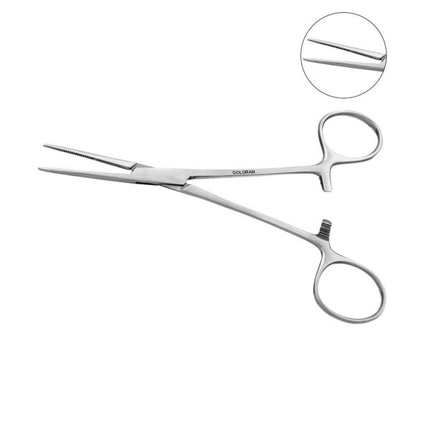 Pinça Hemostática Kelly Golgran Reta 14cm 1 Unidade
