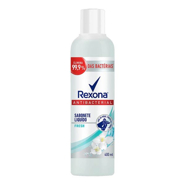 Sabonete Líquido para Mãos Rexona Antibacterial Fresh 400ml