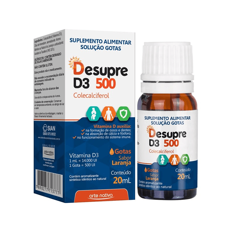 DESUPRE D3 500 GTS 20ML/ANA
