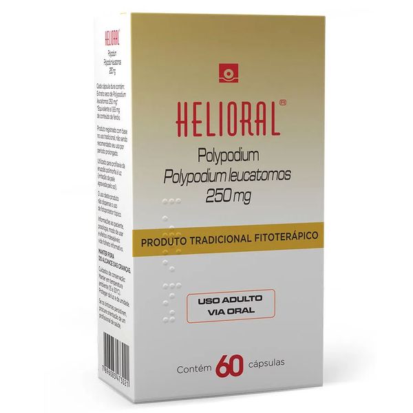 Helioral 250mg 60 cápsulas