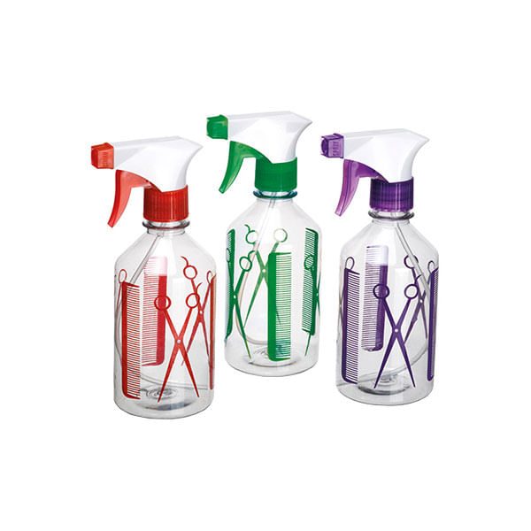 Pulverizador Borrifador de Plástico Plasduran Decorado 450ml 1 Unidade Cores Sortidas