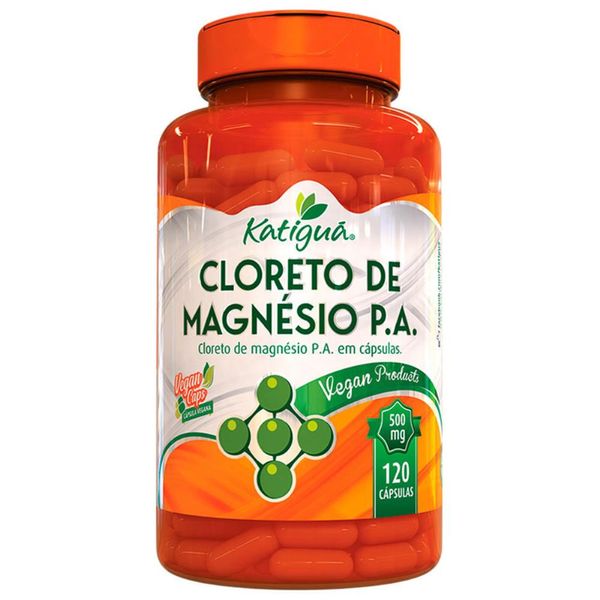 Cloreto de Magnésio P.A. Katiguá 120 cápsulas