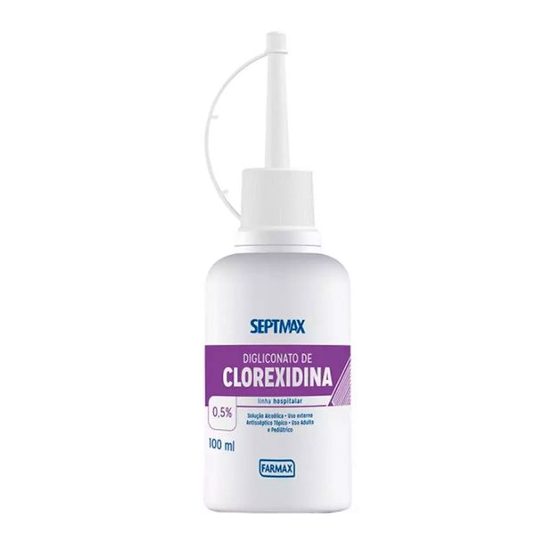 Digliconato de Clorexidina 0,5% Alcoólica Septmax 100ml