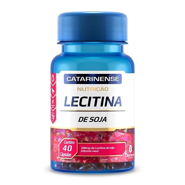 Lecitina de Soja Catarinense 40 Cápsulas