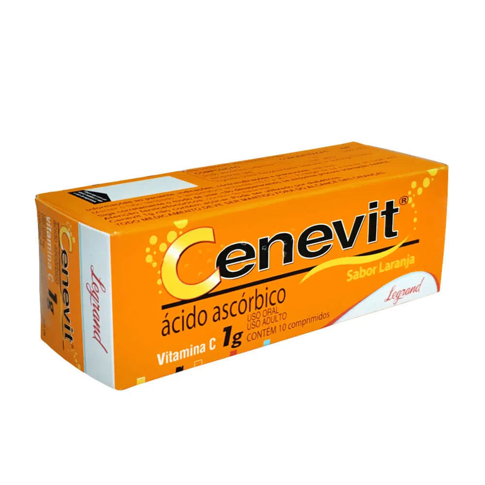 CENEVIT 1G LARANJA EFERV 10COMP
