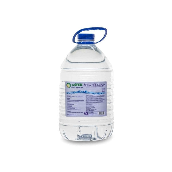 Água Deionizada Asfer 5L