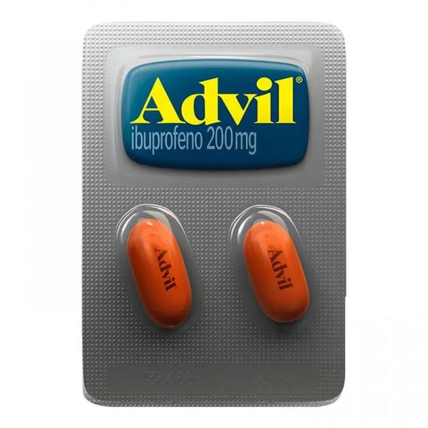 Advil 200mg 2 comprimidos revestidos