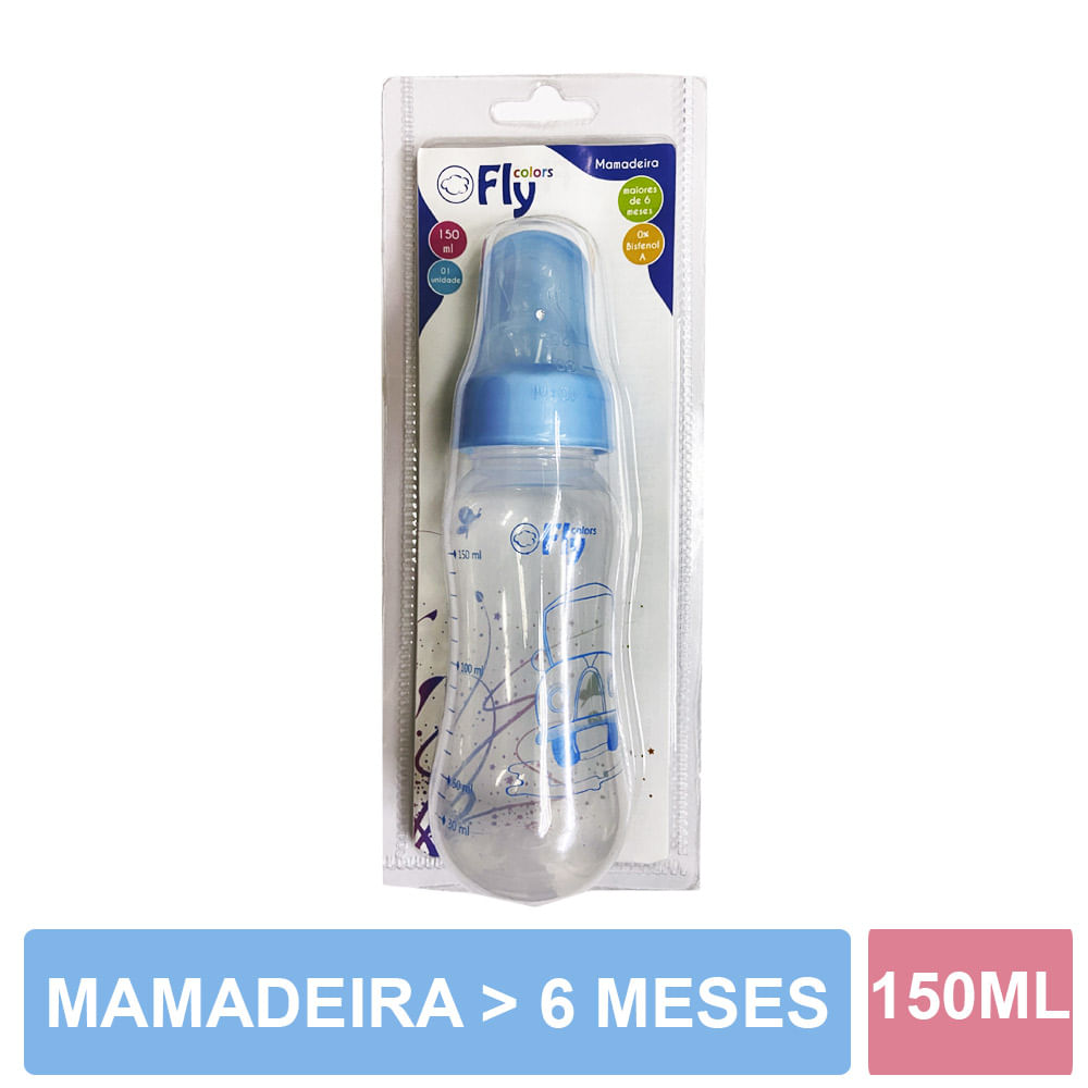 Mamadeira FLy Colors 150ml Farma 22
