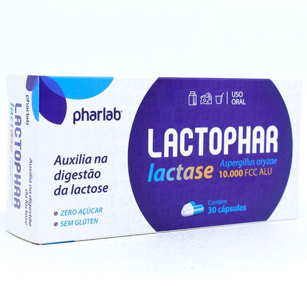 Lactophar 10000FCC 30 cápsulas