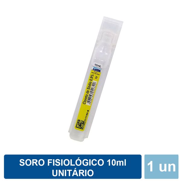 Solução Cloreto de Sódio 0,9% IsoFarma 10ml cada