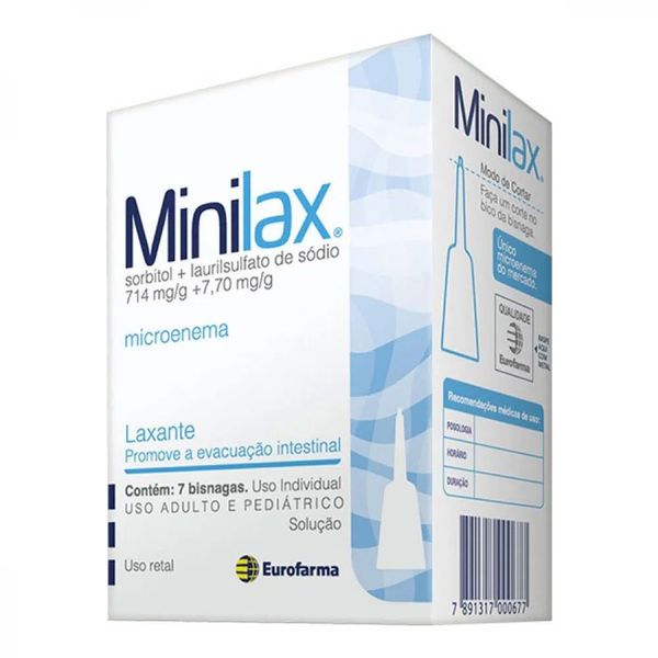 Minilax Retal 7 bisnagas de 5g