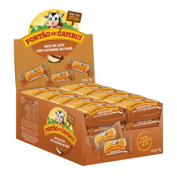 Doce De Leite Com Castanha do Para 25g