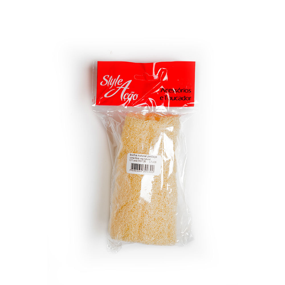 BUCHA VEGETAL NATURAL REF 030