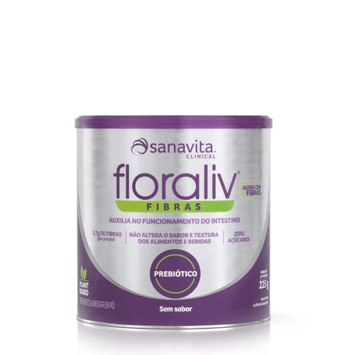 Floraliv Fibra Alimentar Sem Sabor 225g