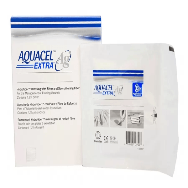 Curativo de Prata Aquacel AG 15X15Cm 1 Unidade