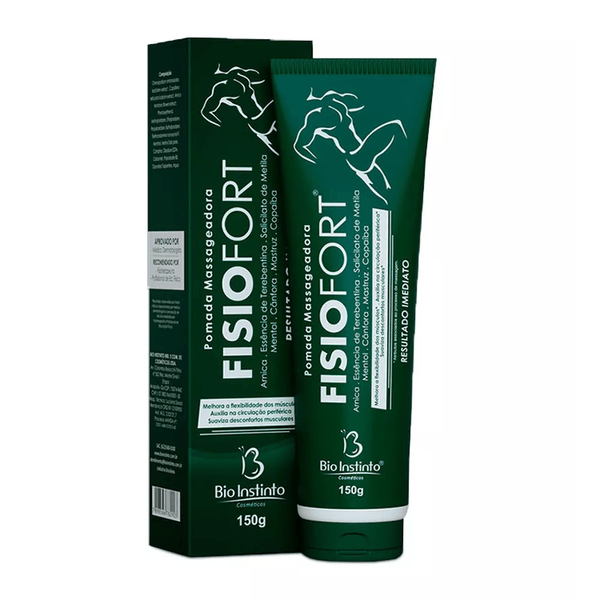 Pomada Massageadora Fisiofort Verde 150Mg