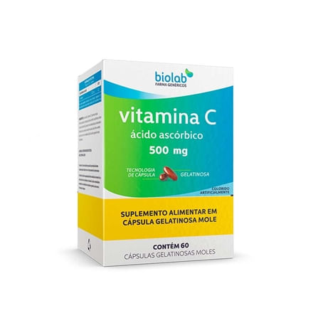 VITAMINA 500 MG C/60 CAPS