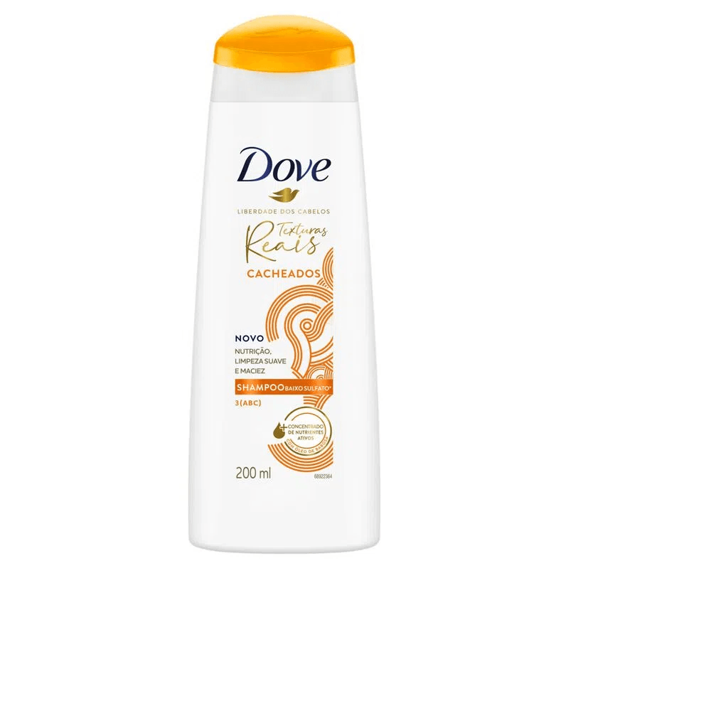 Shampoo Dove Cacheados Texturas Reais 200ml - Farma 22