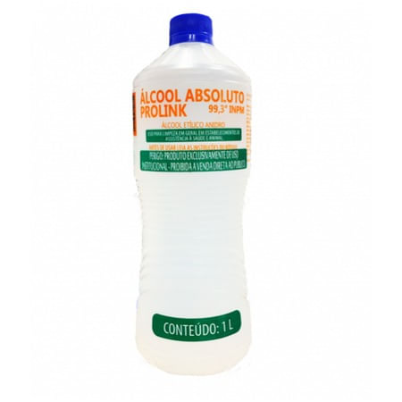 Álcool Absoluto 99,3% 1 Litro