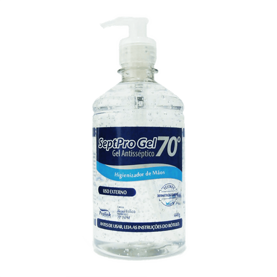 ÁLCOOL GEL 70% SEPTPRO PUMP 440g