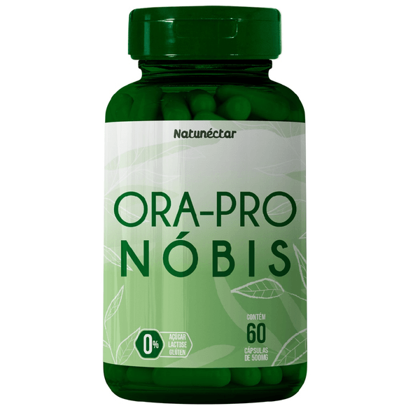 Ora-Pro-Nóbis 500mg 60 Cápsulas