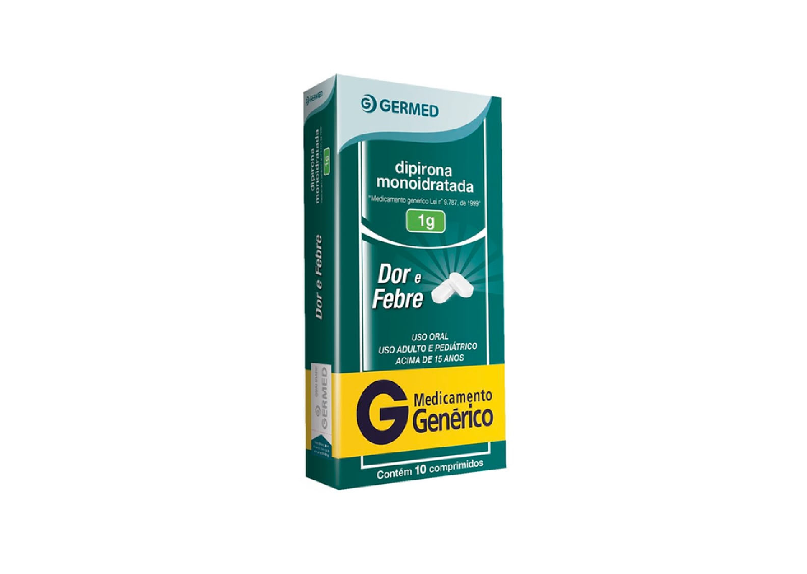 DIPIRONA GERMED 1G C/10 COMP