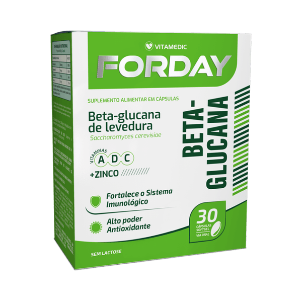 Forday Beta-Glucana 30 cápsulas