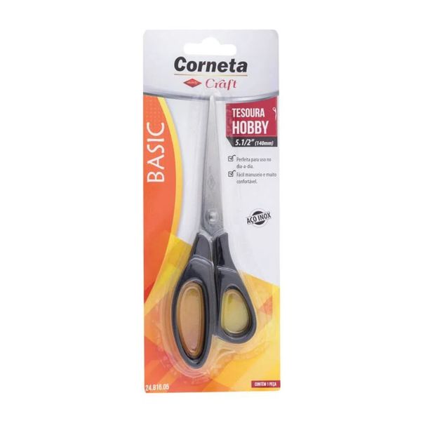Tesoura Hobby Basic Corneta Craft