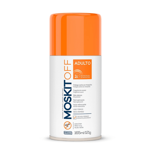 Repelente de Inseto Mooskitoff Aerossol 165ml