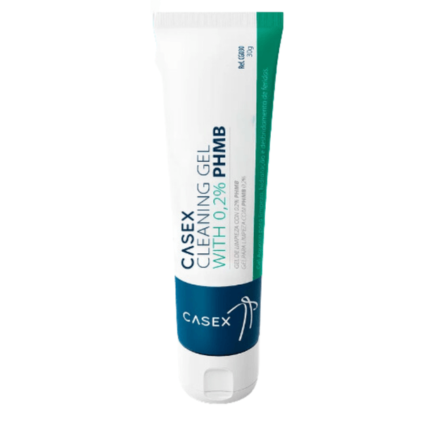Gel para limpeza Casex com PHMB 0,2% 30g