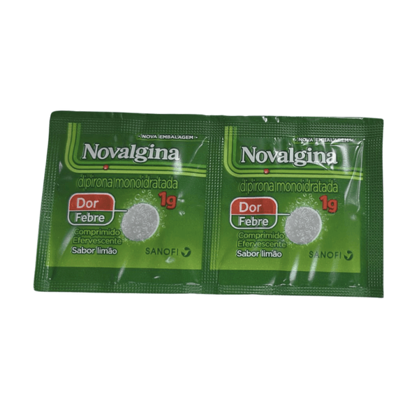 Novalgina 1g 2 comprimidos efervescentes