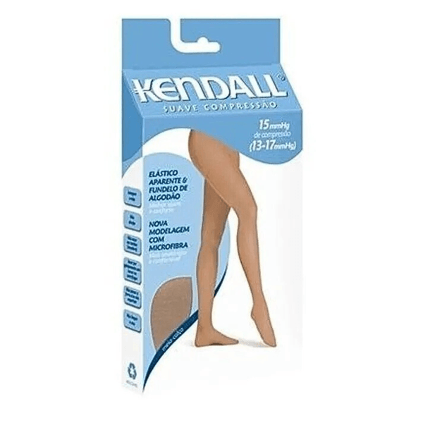 Meia Calça Kendall Suave Compressão Mel P