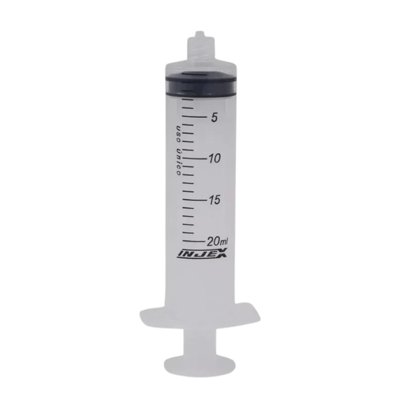 Seringa Injex sem agulha 20ml bico lock